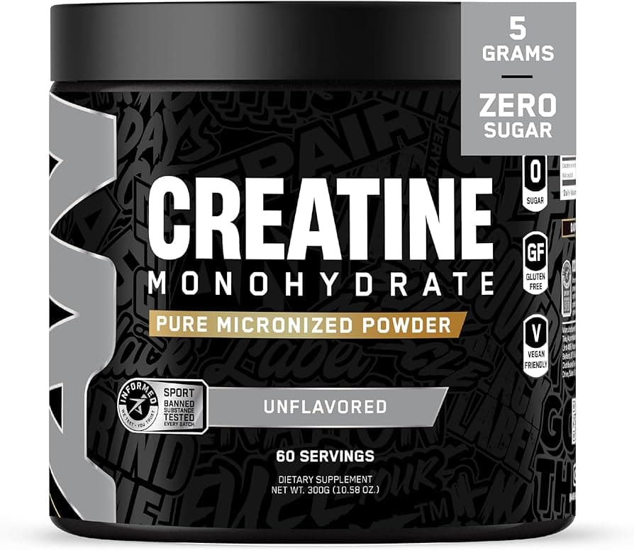 CREATINA MONOHIDRATO 1LB NEGRO - CREATINA MONOHIDRATO 1LB NEGRO